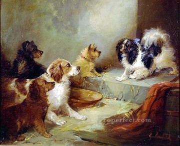 Dog Painting - ami0002D15 animal dogs